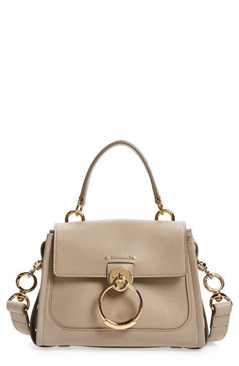 Chloé Mini Tess Day Bag Leather Crossbody 